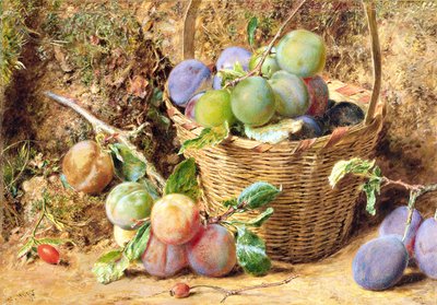 Ciruelas de William Henry Hunt